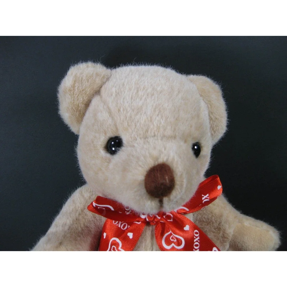 Teddy Bear Poseable Hearts OXOX LOVE‎ Kisses Stuffed 11